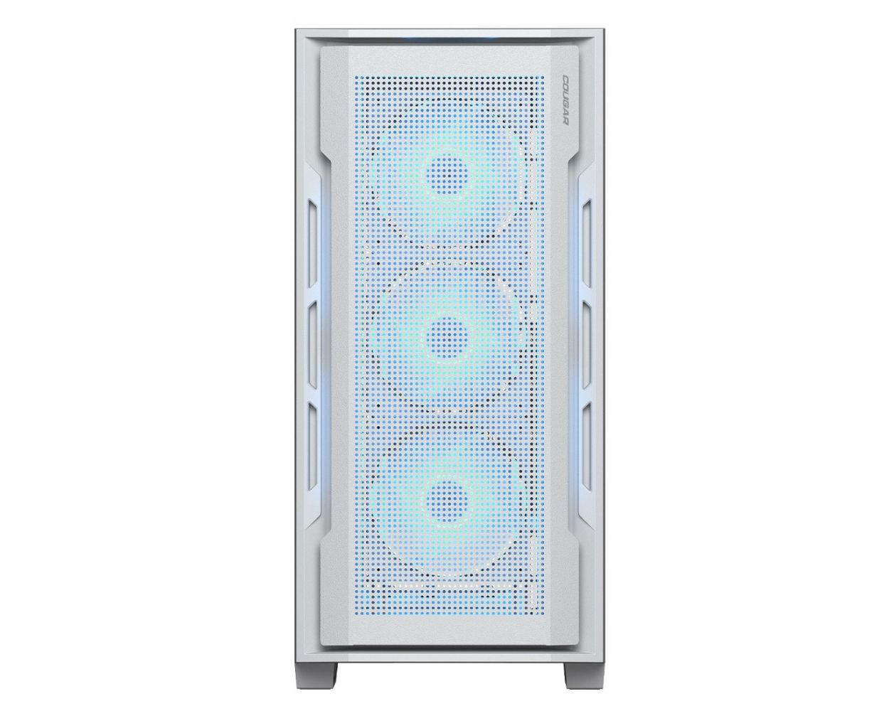 Cougar UNIFACE 4X RGB FAN CGR-5C78W-RGB Mid-Tower Temperli Cam Beyaz Gaming (Oyuncu) Kasa
