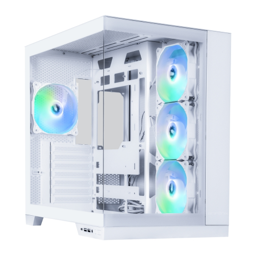 Bitfenix MH100 750W 80+ Bronze PSU 4x120mm ARGB Fan ATX Temperli Cam Beyaz Gaming (Oyuncu) Kasa