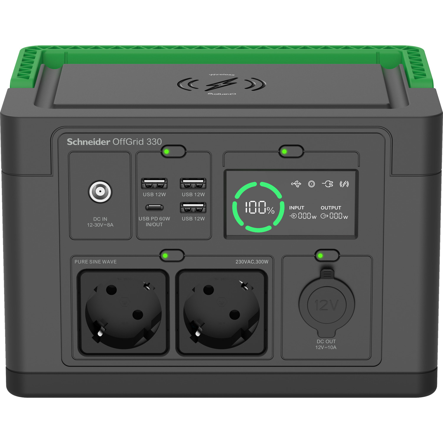 Schneider PPS330-GR 330 230V Lityum-iyon (Li-ion) Batarya Taşınabilir Güç İstasyonu