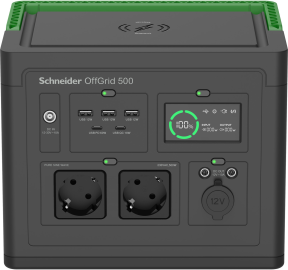 Schneider PPS500-GR 500 230V Lityum-iyon (Li-ion) Batarya Taşınabilir Güç İstasyonu