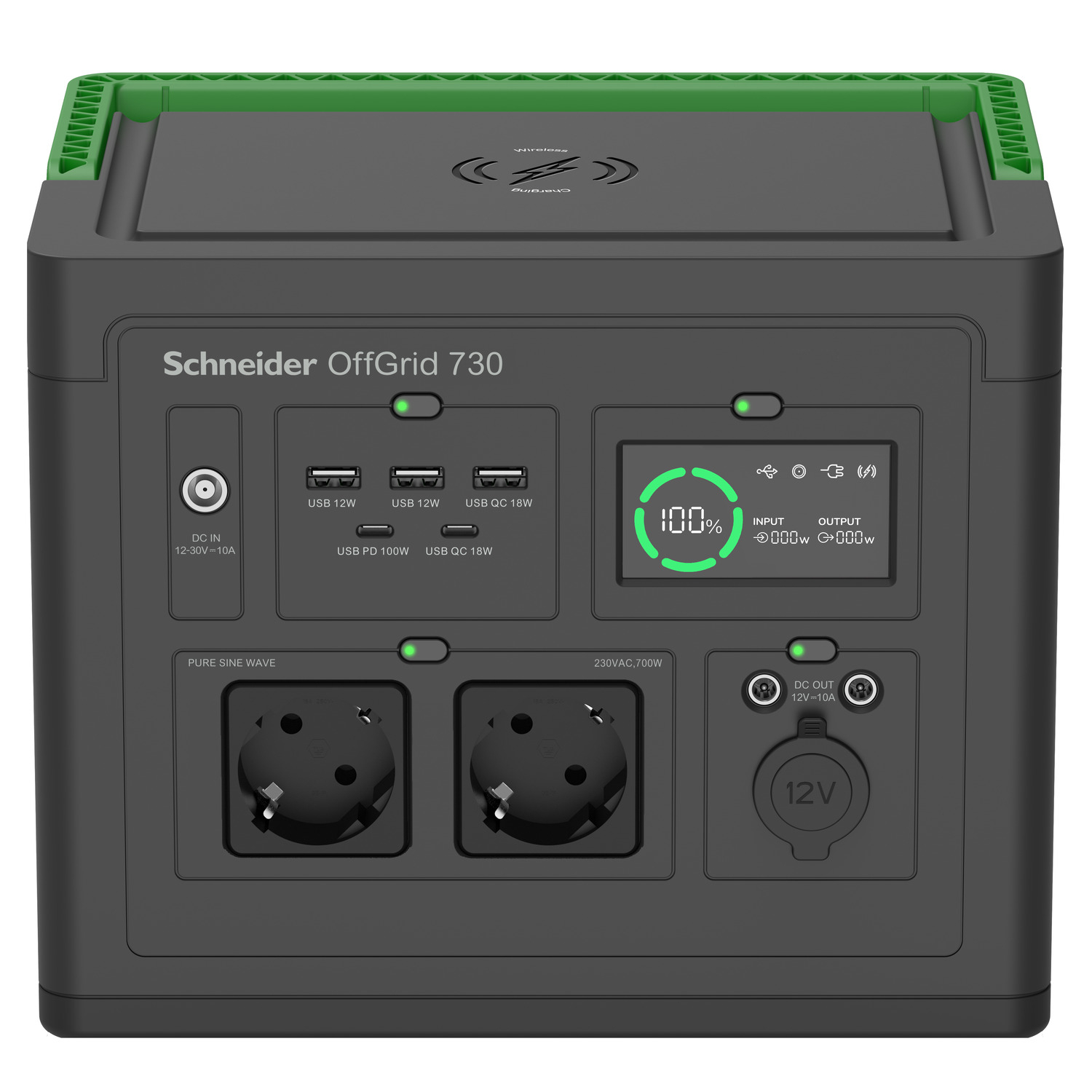 Schneider PPS730-GR 730 230V Lityum-iyon (Li-ion) Batarya Taşınabilir Güç İstasyonu