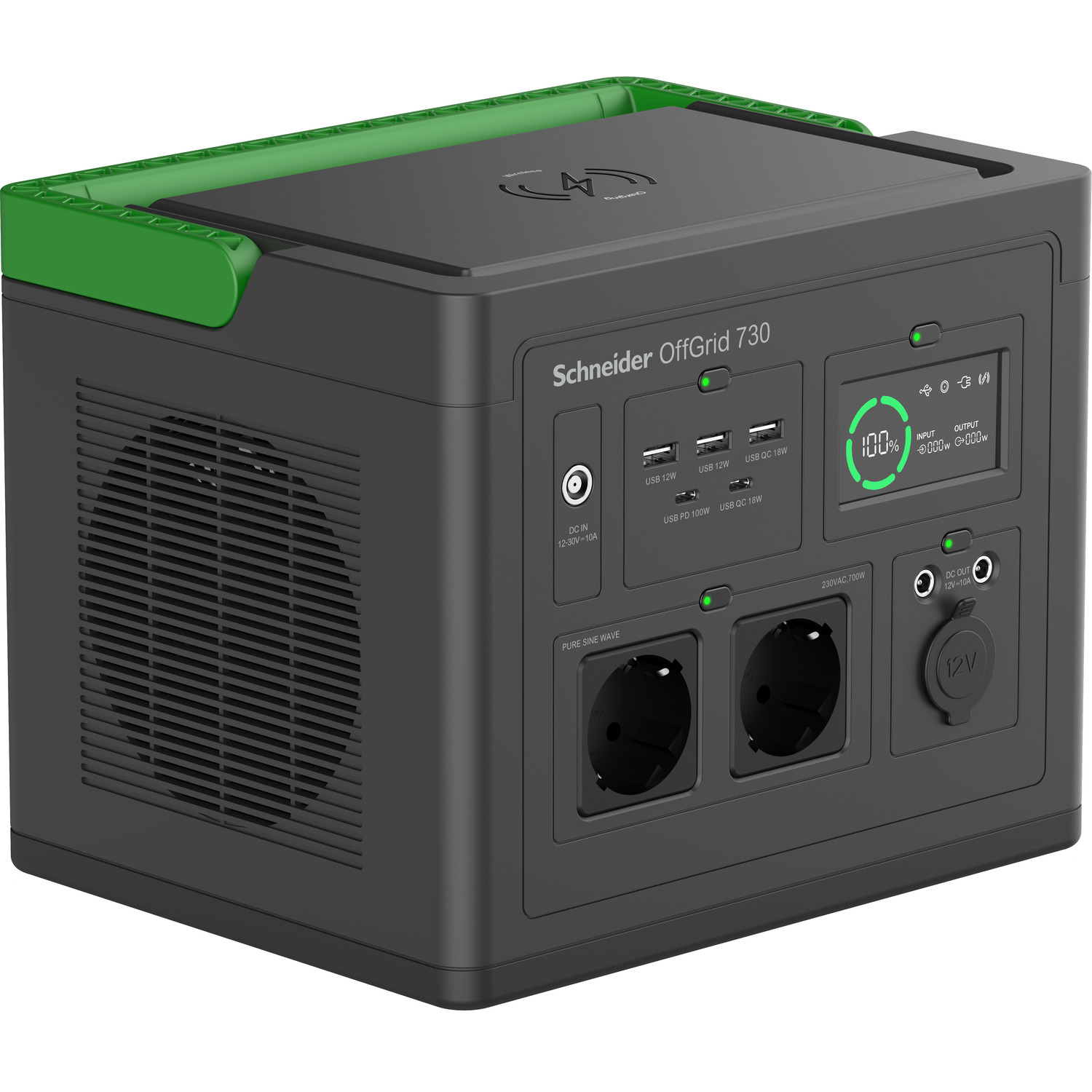 Schneider PPS730-GR 730 230V Lityum-iyon (Li-ion) Batarya Taşınabilir Güç İstasyonu