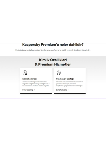 Kaspersky Premium Türkçe Kutusuz 1 Kullanıcı 1 Yıl