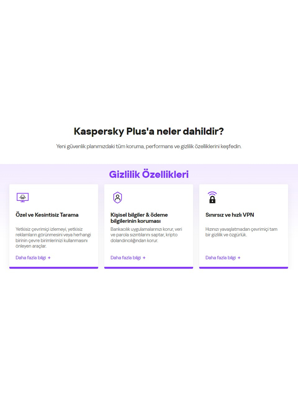Kaspersky Plus Türkçe Kutu 1 Yıl 1 Kullanıcı