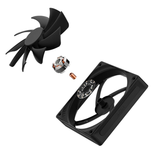 NZXT F120Q RF-Q12SF-B2 120MM Black Quiet Airflow Fan