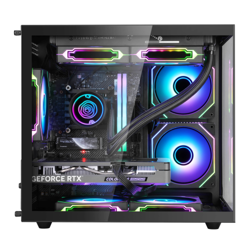 Segotep Brave W1 Siyah 650W 80+ Bronze Midi Tower Gaming (Oyuncu) Kasa