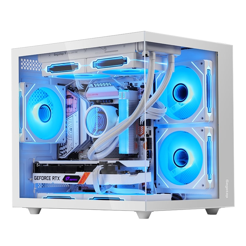 Segotep Brave W1 Beyaz 650W 80+ Bronze Midi Tower Gaming (Oyuncu) Kasa