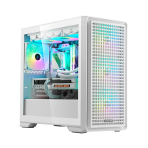 Segotep Radiant Beyaz 750W 80+ Bronze PCIE 5.0 Midi Tower Gaming (Oyuncu) Kasa