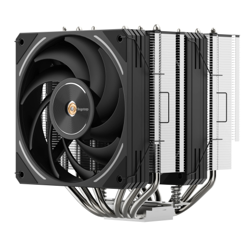SEGOTEP MU TH6 Siyah 2x120mm ARGB Hava Soğutucu