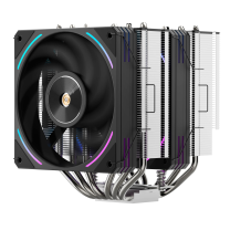 SEGOTEP MU TH6 Siyah 2x120mm ARGB Hava Soğutucu