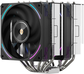 SEGOTEP MU TH6 Siyah 2x120mm ARGB Hava Soğutucu