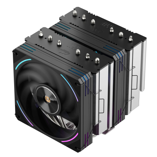 SEGOTEP MU TH6 Siyah 2x120mm ARGB Hava Soğutucu