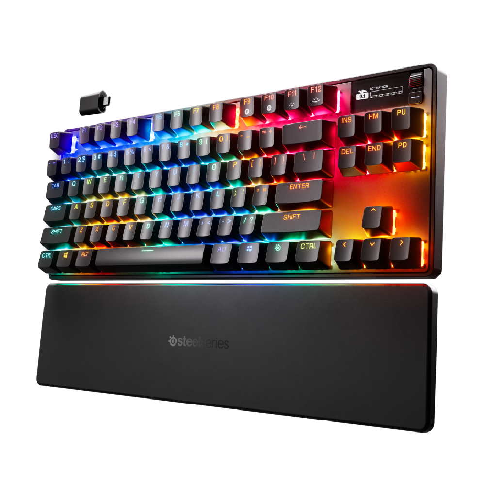 SteelSeries Apex Pro TKL Kablolu/Kablosuz Gen 3 UK (İngilizce) SSK64872 Ayarlanabilir OmniPoint Hall Effect Switch Mekanik RGB Gaming Klavye