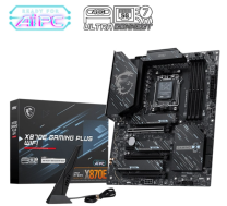 MSI GAMING PLUS X870E WIFI DDR5 AMD X870E AM5 Soket DDR5 8200+(OC)MHz ATX Oyuncu (Gaming) Anakart