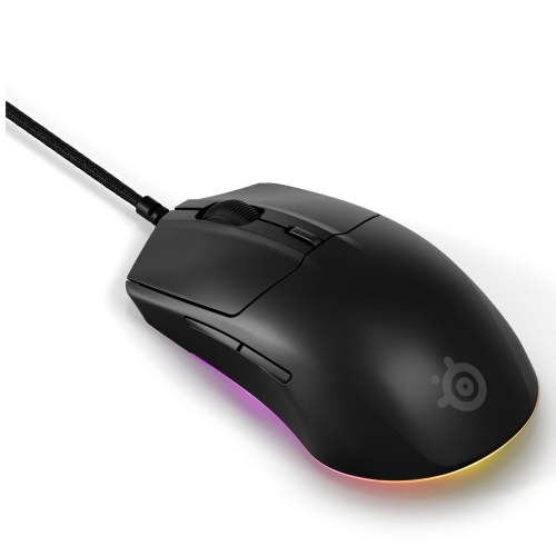 SteelSeries Rival 3 Gen 2 SSM62515 Optik 6 Tuş 8500DPI Siyah Kablolu Gaming (Oyuncu) Mouse