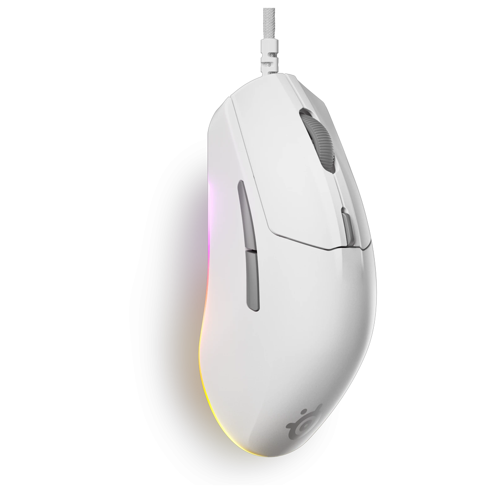 SteelSeries Rival 3 Gen 2 SSM62516 Optik 6 Tuş 8500DPI Beyaz Kablolu Gaming (Oyuncu) Mouse