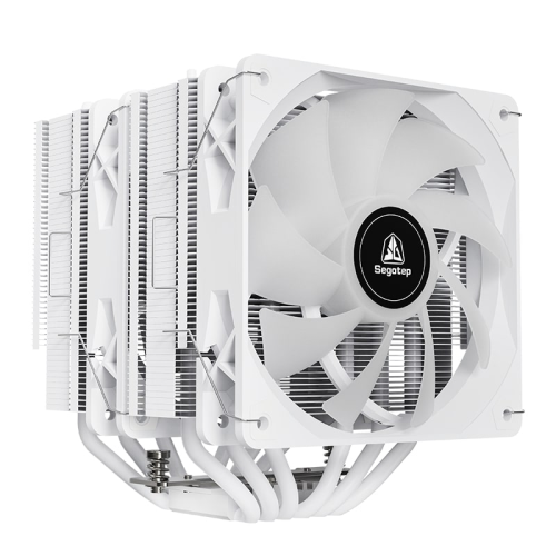 Segotep FZ6 Pro Beyaz 2x120mm Kule Tipi İşlemci Soğutucu (LGA 1700 ve AM5 Uyumlu)