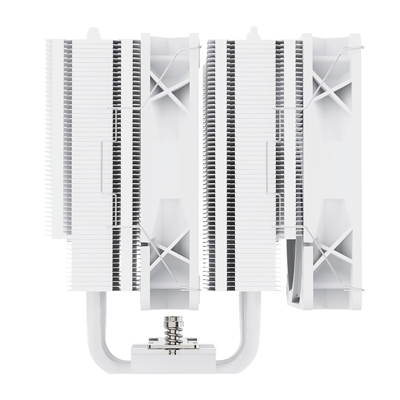 Segotep FZ6 Pro Beyaz 2x120mm Kule Tipi İşlemci Soğutucu (LGA 1700 ve AM5 Uyumlu)