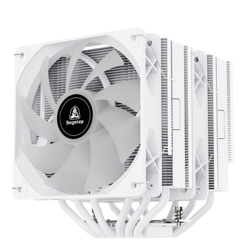 Segotep FZ6 Pro Beyaz 2x120mm Kule Tipi İşlemci Soğutucu (LGA 1700 ve AM5 Uyumlu)