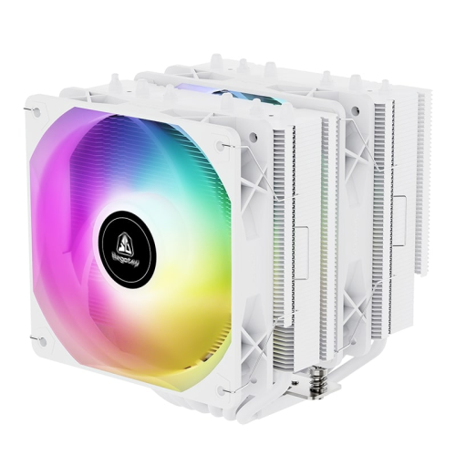 Segotep FZ6 Pro Beyaz 2x120mm Kule Tipi İşlemci Soğutucu (LGA 1700 ve AM5 Uyumlu)
