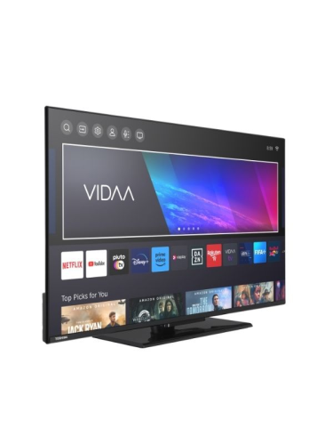 Toshiba 55QV3F63DT 55″ 139 Ekran Uydu Alıcılı 4K Ultra HD Smart QLED TV