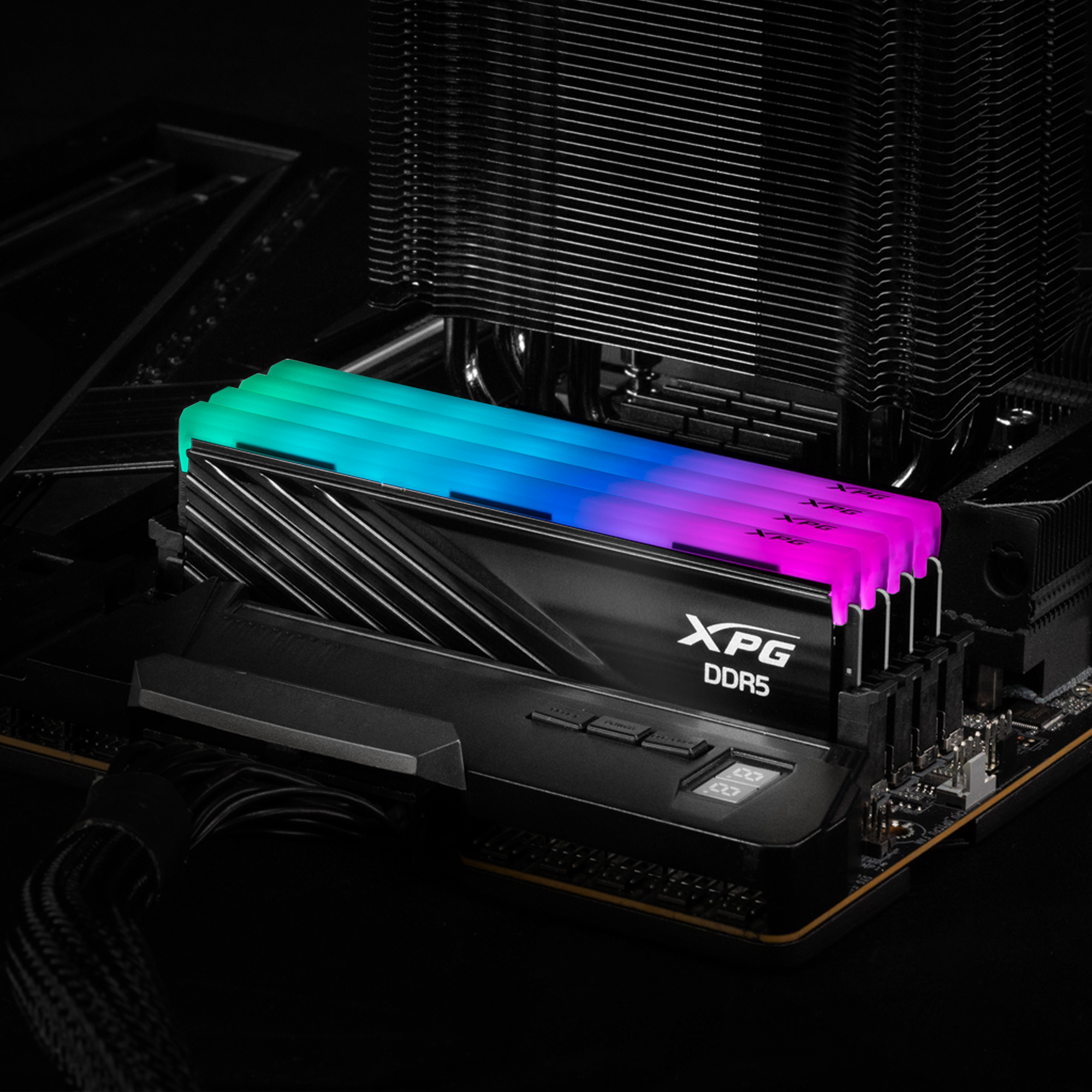 XPG Lancer Blade RGB Black 16GB (1x16GB) DDR5 6000MHz CL48 Gaming (Oyuncu) Ram (AX5U6000C4816G-SLABRBK)