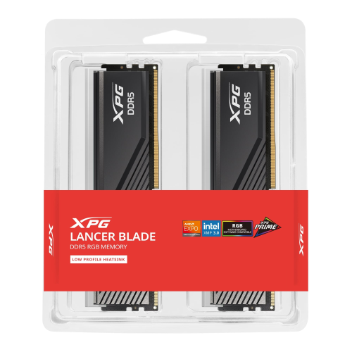 XPG Lancer Blade RGB Black 48GB (2x24GB) DDR5 6000MHz CL30 Gaming (Oyuncu) Ram (AX5U6000C3024G-DTLABRBK)