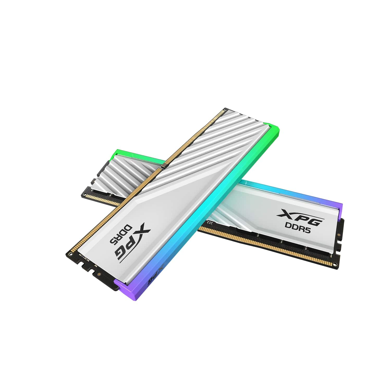 XPG Lancer Blade RGB White 48GB (2x24GB) DDR5 6000MHz CL30 Gaming (Oyuncu) Ram (AX5U6000C3024G-DTLABRWH)