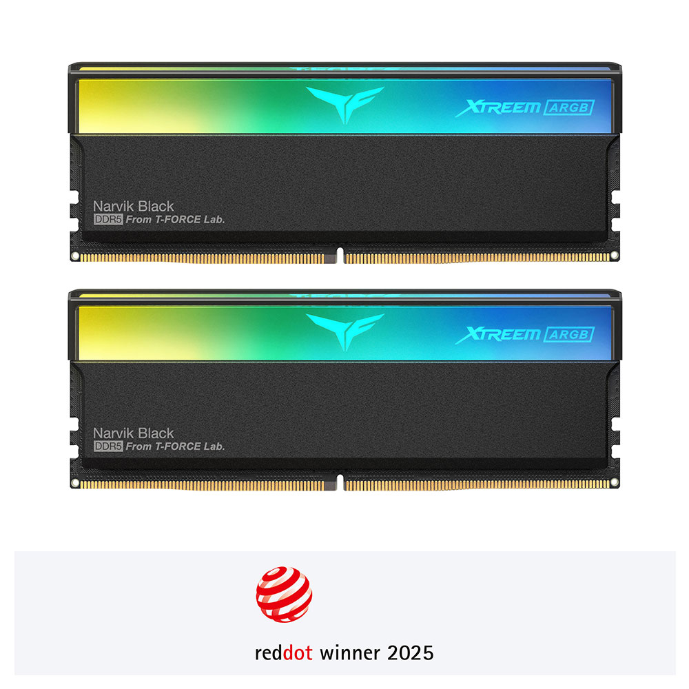 Team T-Force XTREEM ARGB 32 GB (2x16GB) 7200 MHz DDR5 CL34 Siyah Gaming Ram (FF9D532G7200HC34ADC01)