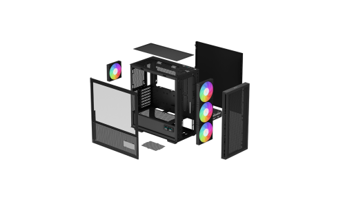 DeepCool CH560-DIGITAL-PF70 700W 80+ USB 3.0 E-ATX Mid Tower Gaming (Oyuncu) Kasa