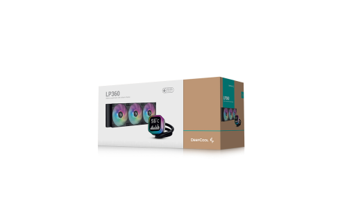 DeepCool LP360 360mm Siyah İşlemci Sıvı Soğutucu