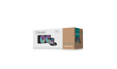 DeepCool LT240-ARGB 240mm Siyah İşlemci Sıvı Soğutucu