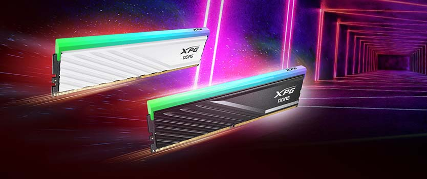 XPG Lancer Blade RGB Black 48GB (2x24GB) DDR5 6000MHz CL30 Gaming Ram