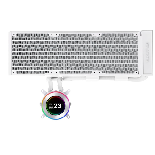 Lian Li Hydro-Shift II LCD-C 360 Beyaz Fansız İşlemcı Sıvı Soğutucu (G89.GHS2LCD36W.00)