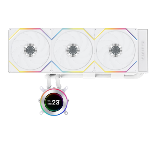 Lian Li Hydro-Shift II LCD-C 360TL Beyaz İşlemci Sıvı Soğutucu (G89.GHS2LCD36TW.00)