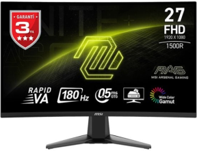 MSI MAG 27C6F 27″ 180Hz 1ms Full HD Adaptive Sync Rapid VA Gaming Monitör