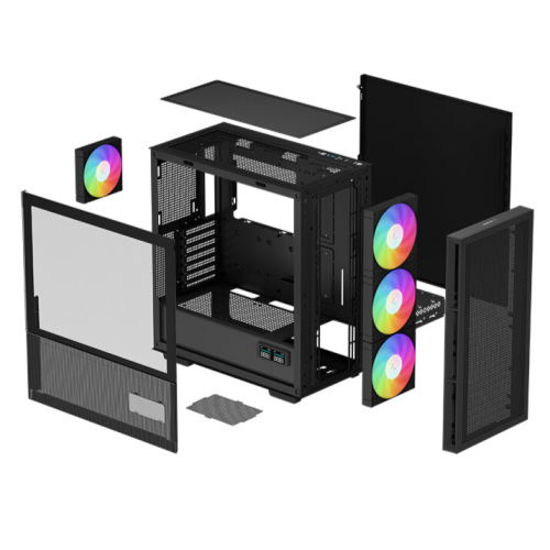 DeepCool CH560-DIGITAL-PF70 700W 80+ USB 3.0 E-ATX Mid Tower Gaming (Oyuncu) Kasa
