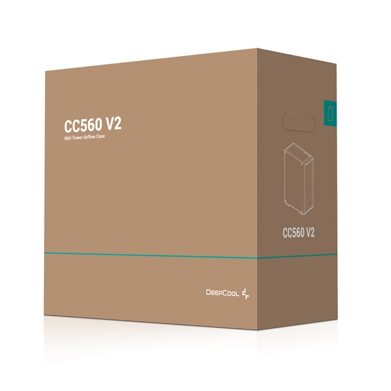 DeepCool CC560-V2 USB 3.0 ATX Mid Tower Kasa