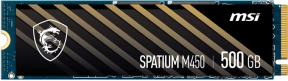 MSI Spatium M450 500GB V1 3600/2000MB/s PCIe 4.0 NVMe M.2 SSD Disk