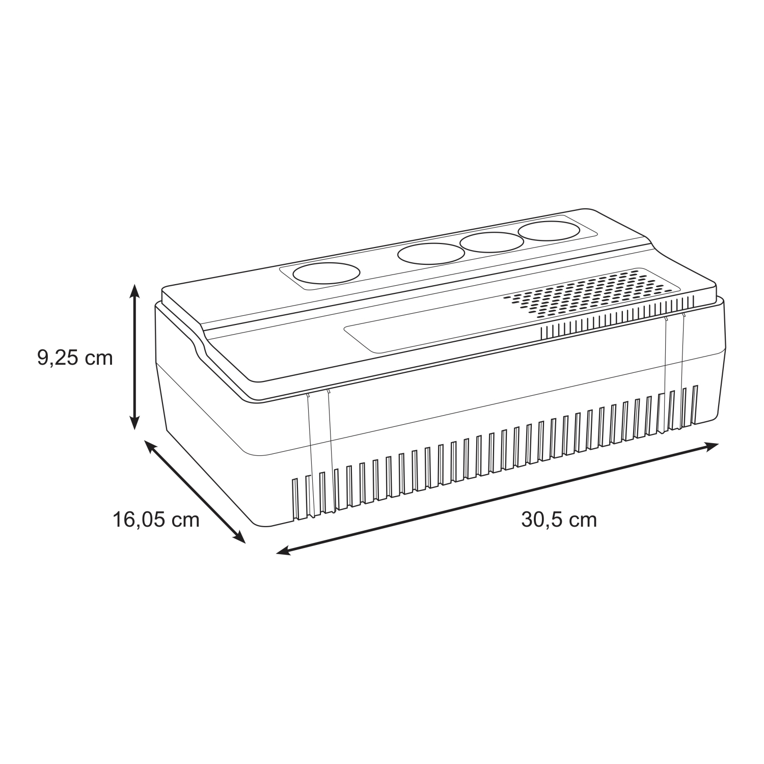 Schneider BVS1000I-GR 1000VA Line Interactive Kesintisiz Güç Kaynağı