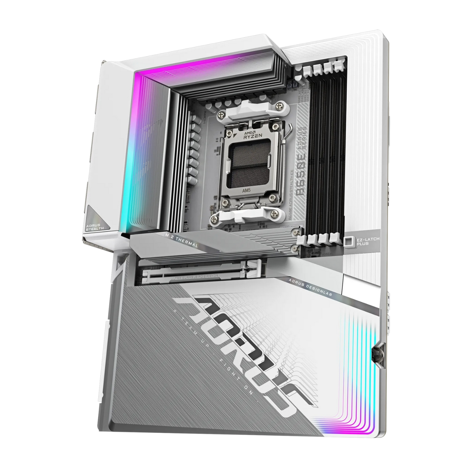 Gigabyte B650E AORUS STEALTH ICE Soket AM5 DDR5 8000MHz (OC) ATX Gaming (Oyuncu) Anakart
