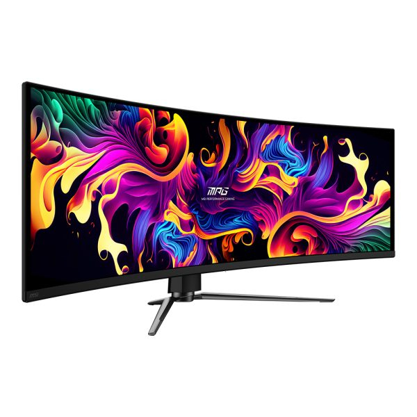 MSI MPG 491CQPX QD-OLED 49″ 240Hz 0.03Ms DQHD Adaptive Sync OLED Curved Gaming Monitör