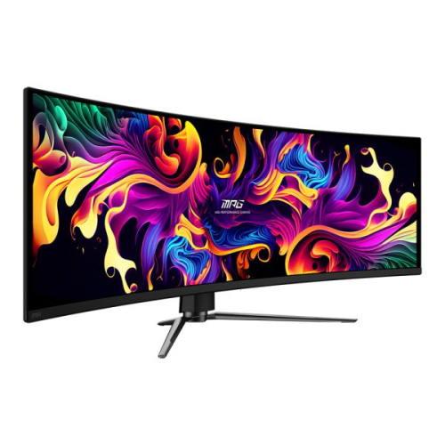MSI MPG 491CQPX QD-OLED 49″ 240Hz 0.03Ms DQHD Adaptive Sync OLED Curved Gaming Monitör