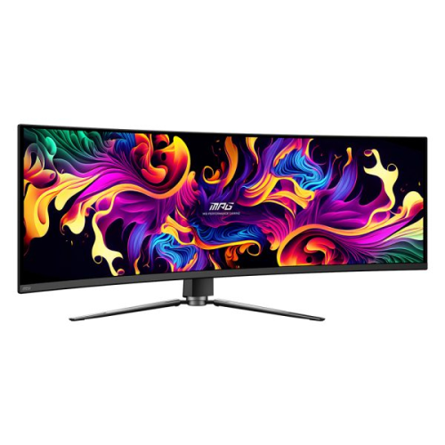 MSI MPG 491CQPX QD-OLED 49″ 240Hz 0.03Ms DQHD Adaptive Sync OLED Curved Gaming Monitör