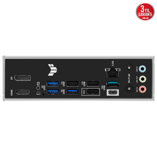 ASUS Tuf Gaming B650E-E WIFI AMD AM5 B650 Soket DDR5 8000MHz ATX Gaming (Oyuncu) Anakart