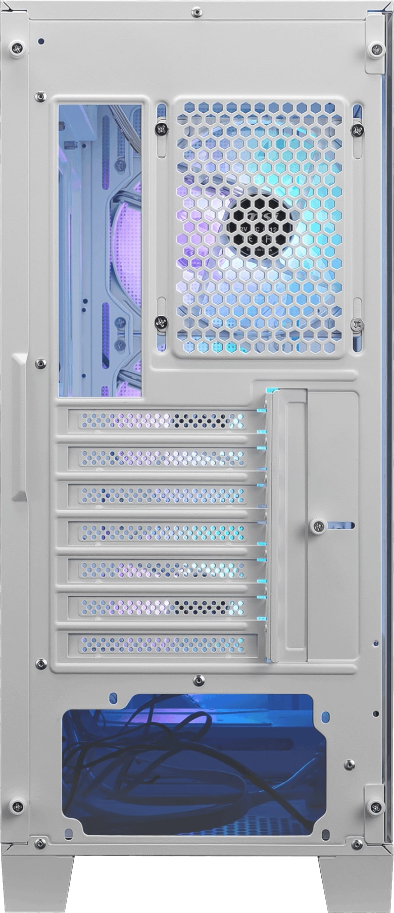 MSI MAG Forge M320R Airflow White 3x120mm ARGB Fan USB 3.2 ATX Mid-Tower Beyaz Gaming (Oyuncu) Kasa