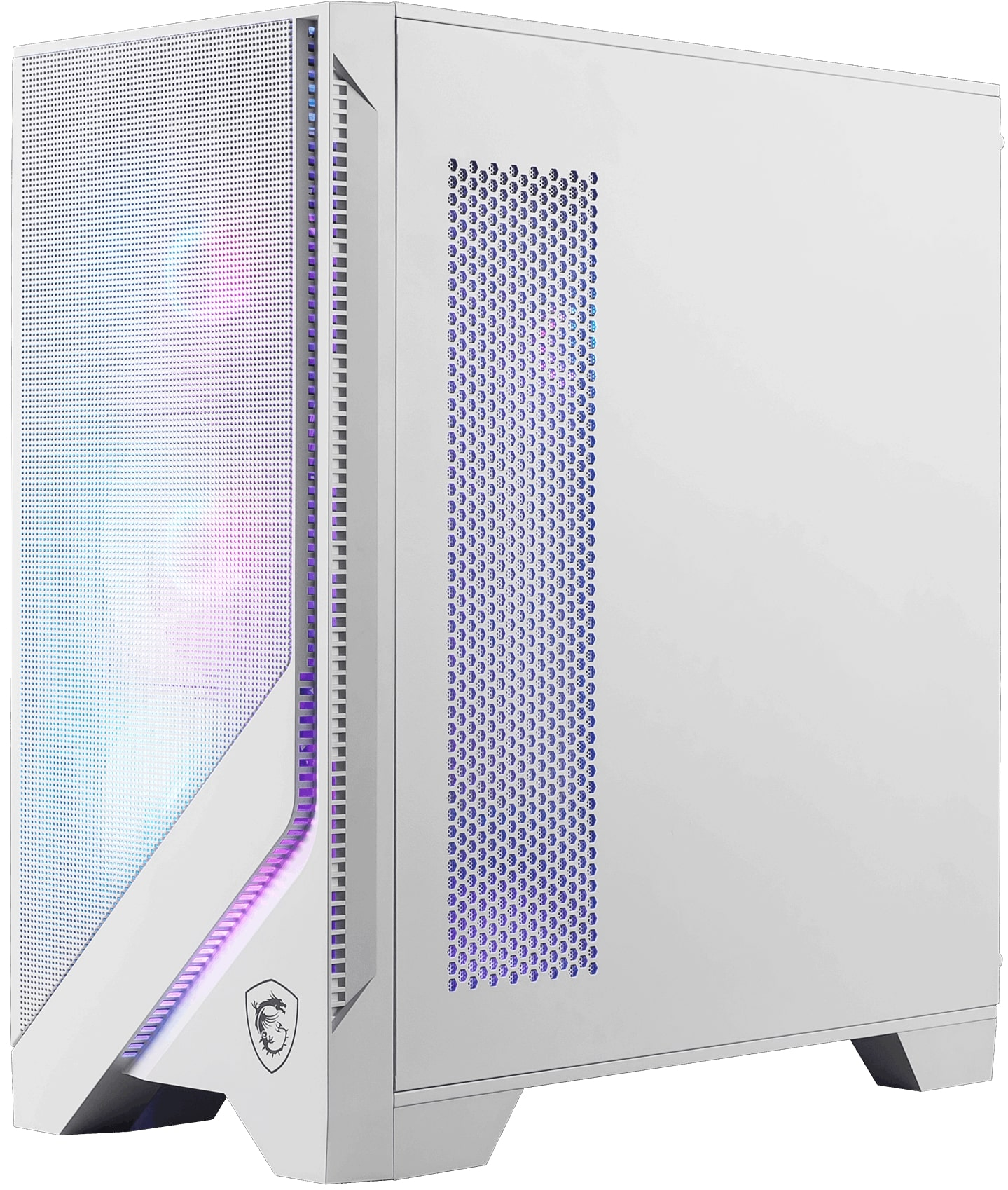 MSI MAG Forge M320R Airflow White 3x120mm ARGB Fan USB 3.2 ATX Mid-Tower Beyaz Gaming (Oyuncu) Kasa