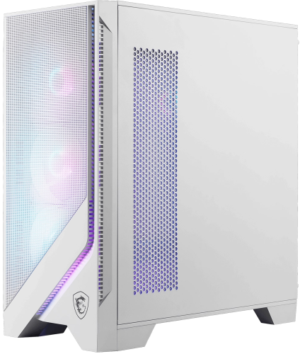 MSI MAG Forge M320R Airflow White 3x120mm ARGB Fan USB 3.2 ATX Mid-Tower Beyaz Gaming (Oyuncu) Kasa