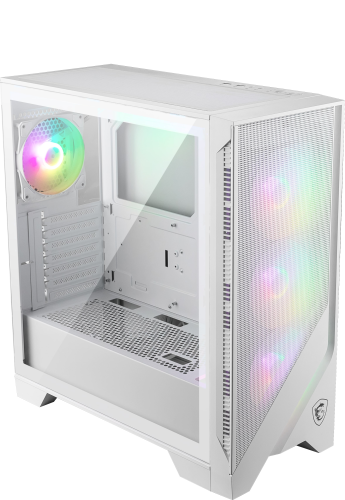 MSI MAG Forge M320R Airflow White 3x120mm ARGB Fan USB 3.2 ATX Mid-Tower Beyaz Gaming (Oyuncu) Kasa