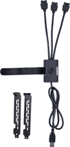 Lian Li USB 2.0 1-to-3 Hub Siyah Type-A USB Girişli (G89.PW-U2TPAB.00)